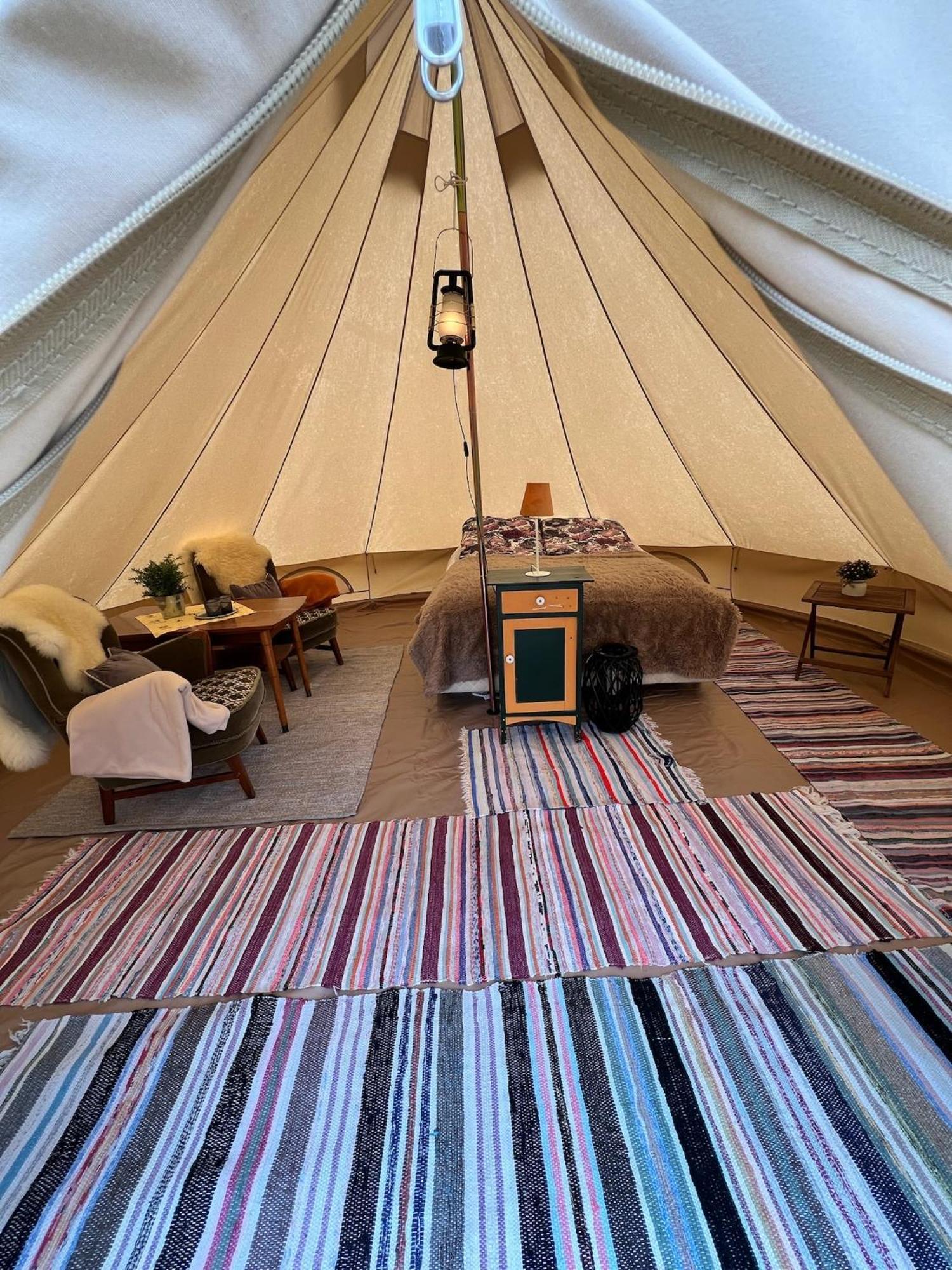 Hommen Gard Glamping Hotel Risor Exterior photo